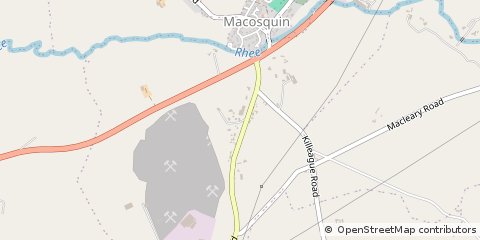 Map of Coleraine, Co Londonderry