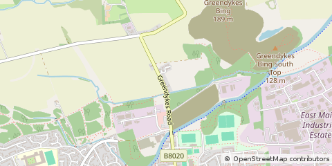 Map of West Lothian