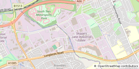 Map of Middlesbrough
