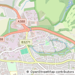 Map of Saltash, Cornwall