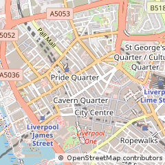 Map of Liverpool