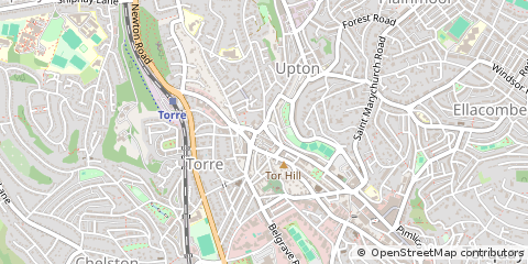 Map of Torquay