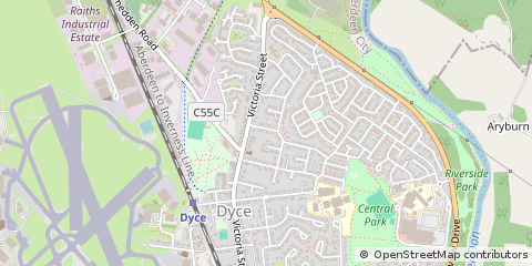 Map of Aberdeen