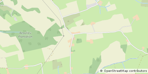 Map of Carmarthen, Carmarthenshire