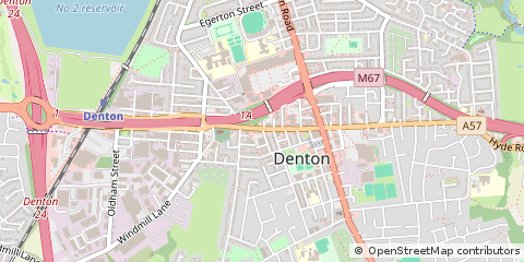 Map of Manchester