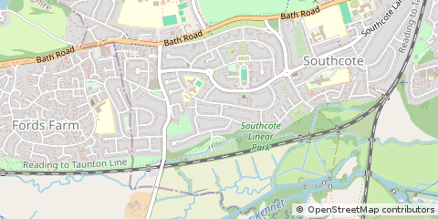 Map of Reading