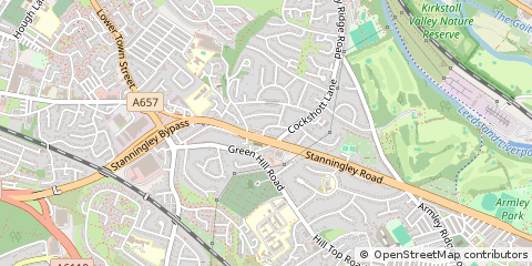 Map of Leeds