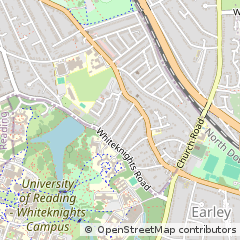 Map of Reading, Berkshire