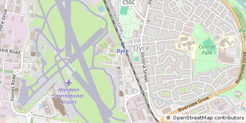 Map of Aberdeen