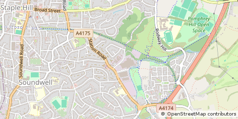 Map of Kingswood, Bristol