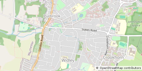 Map of Southsea, Hampshire