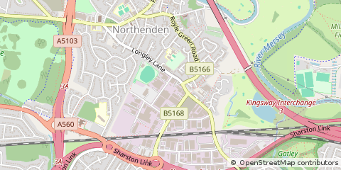 Map of Manchester