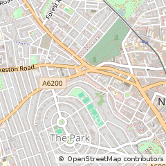Map of Nottingham