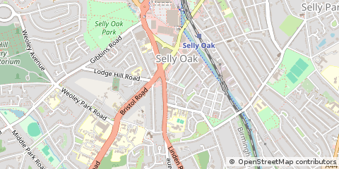 Map of Birmingham