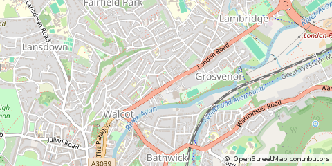 Map of Bath