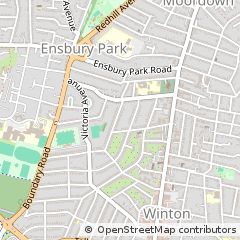 Map of Bournemouth