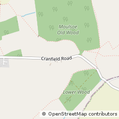 Map of Milton Keynes, Buckinghamshire
