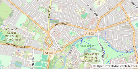 Map of Cambridge