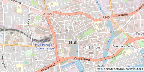 Map of Hull