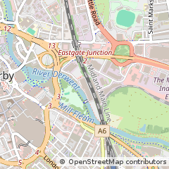 Map of Derby