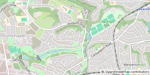 Map of Glasgow