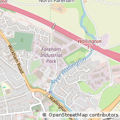 Map of Fareham