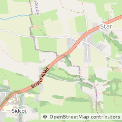 Map of Winscombe, North Somerset