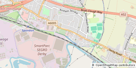 Map of Derby