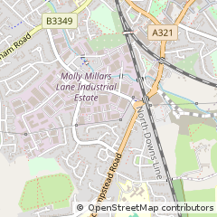 Map of Wokingham