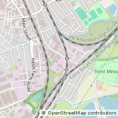 Map of Nottingham