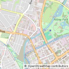 Map of Leicester
