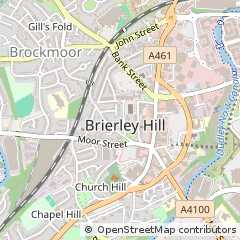 Map of Brierley Hill