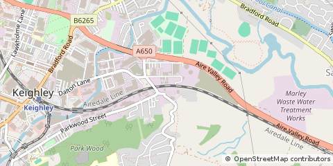 Map of Keighley