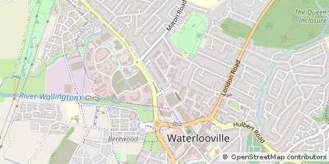 Map of Waterlooville, Hampshire