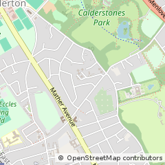 Map of Liverpool, Merseyside