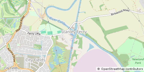 Map of Normanton, West Yorkshire