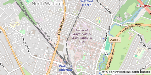 Map of Watford
