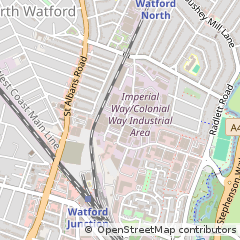 Map of Watford