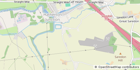 Map of Wolverhampton, West Midlands