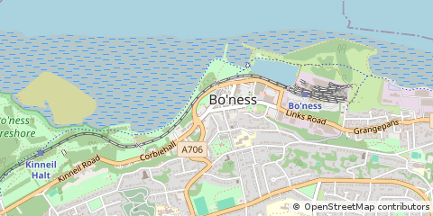 Map of Bo'ness