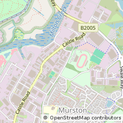 Map of Sittingbourne, Kent