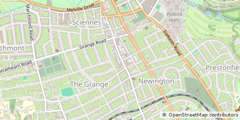 Map of Edinburgh