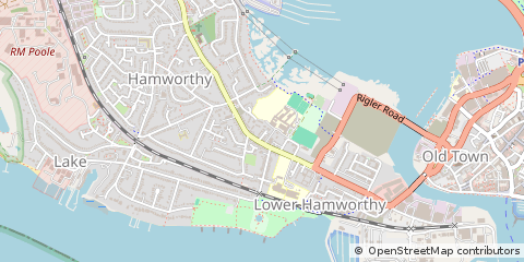 Map of Poole