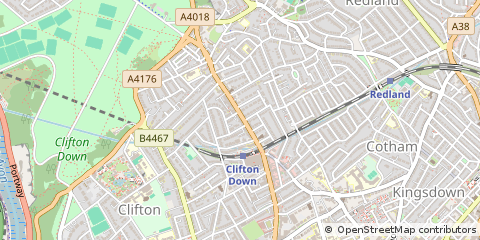Map of Bristol