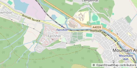 Map of Mountain ASH