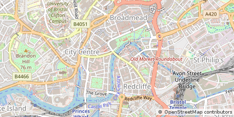 Map of Bristol