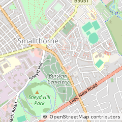 Map of Stoke-on-Trent