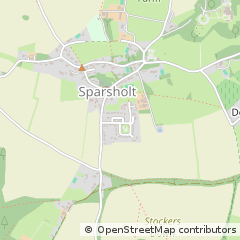 Map of Winchester, Hampshire
