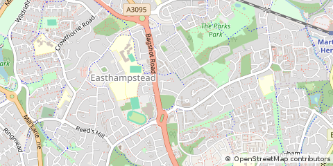 Map of Bracknell