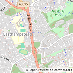 Map of Bracknell